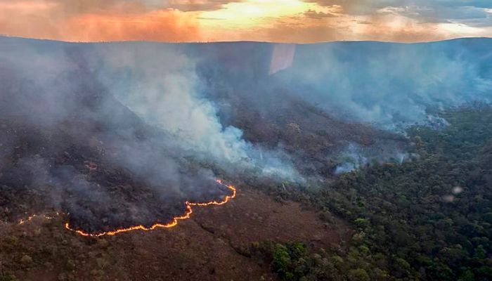 Brasil concentra 76% dos incêndios na América do Sul